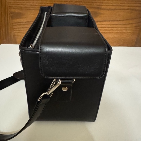 Pre-owned Kate Gabrielle Black Cup Holder Shoulder Crossbody Bag - Picture 8 of 12